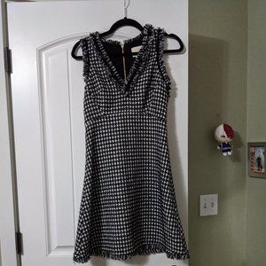 Kate Spade Houndstooth Tweed Dress